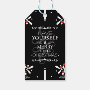 Etiqueta Para Presente Natal Tenha Você Mesmo... Férias Vermelhas