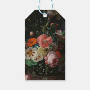 Etiqueta Para Presente Natureza-morta vintage da mestra holandesa Rachel 