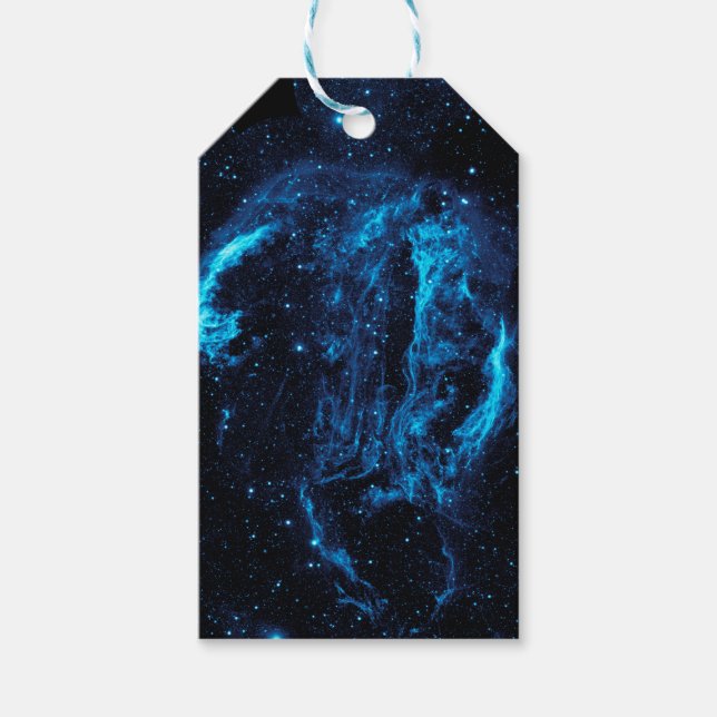 Etiqueta Para Presente Nebulosa do Loop de Cygnus (NASA) (Frente)