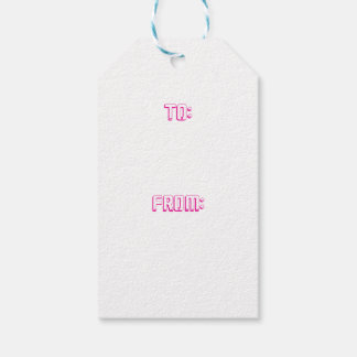 Etiqueta Para Presente Neon Dread Protocol