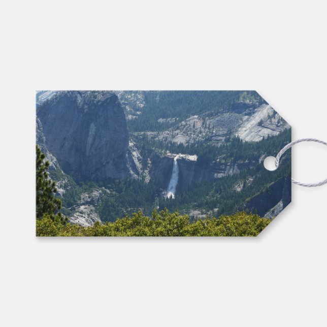Etiqueta Para Presente Nevada Falls pela Panorama Trail (Frente (horizontal))
