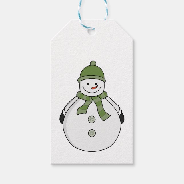 Etiqueta Para Presente Neve fria (Frente)