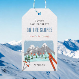 Etiqueta Para Presente No Fim De Semana Da Bachelorette Ski Slopes