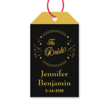 Noiva Dourada Casamento Negro Elegante Clássico