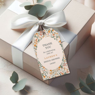 Etiqueta Para Presente Noiva Floral Boho