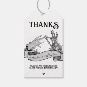 Etiqueta Para Presente Noiva Gótica ou Morre até Morrer até Espanhol Fim 