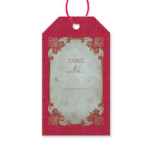 Noiva indiana - Etiqueta do presente