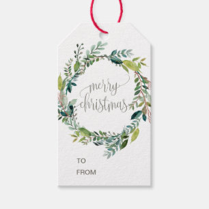 Etiqueta Para Presente Nome do Feliz Natal da folha
