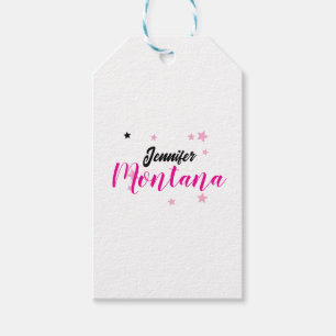 Etiqueta Para Presente Nome minimalista moderno elegante profissional
