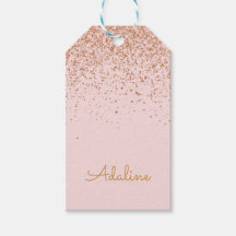 Nome Monograma Personalizado com Brilho Dourado
