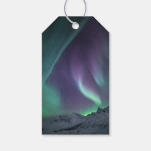 Etiqueta Para Presente Norte Lights Noruega