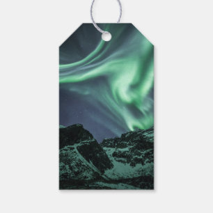 Etiqueta Para Presente Norte Lights Noruega