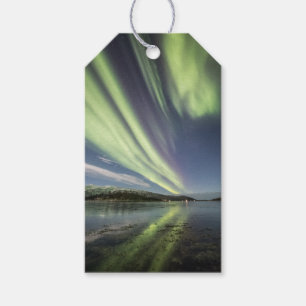 Etiqueta Para Presente Norte Lights Noruega