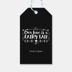 Etiqueta Para Presente NOSSO AMOR É UM CONTOS DE FADAS Favor de Casamento