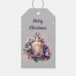 Etiqueta Para Presente Nostalgia das cinzas de prata Feliz Natal