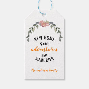 Etiqueta Para Presente Nova Aventura Nova Memória Novo Aquecimento
