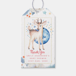 Etiqueta Para Presente Nova Foto Do Bebê Obrigado Cartões Orçamento Moder