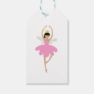 Etiqueta Para Presente Nutcracker Ballerina Illustration Design Classic