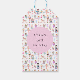 Etiqueta Para Presente Nutcracker Birthday