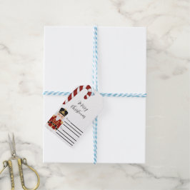 Etiqueta Para Presente Nutcracker Natal Clássico