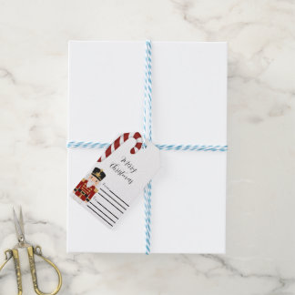 Etiqueta Para Presente Nutcracker Natal Clássico