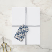 Nutcracker Toile Azul Vintage de Natal