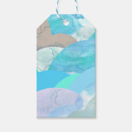 Etiqueta Para Presente Nuvens