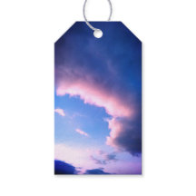 Nuvens cor-de-rosa