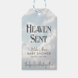 Etiqueta Para Presente Nuvens do Céu Enviadas pelo Céu Chuvinha de Amor
