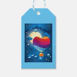 Etiqueta Para Presente O amor está no ar