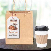 O Amor está Preparando Café Chá de Noiva Francês