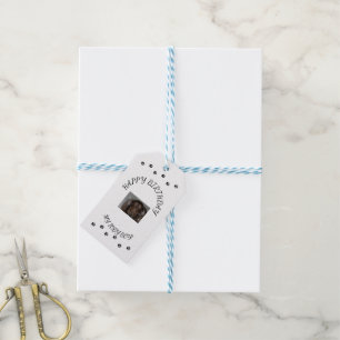 Etiqueta Para Presente O aniversário do meu cachorro