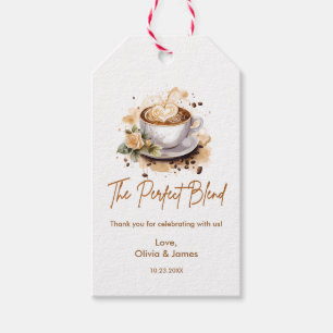 Etiqueta Para Presente O Casal de Noivos Chá de Bebê da Café The Perfect