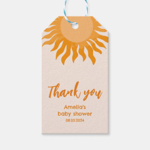 Etiqueta Para Presente O Chá de fraldas Sol Vem Aqui O Sol Amarelo Filho