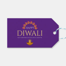 Etiqueta Para Presente O Festival das Luzes Diwali Hindu