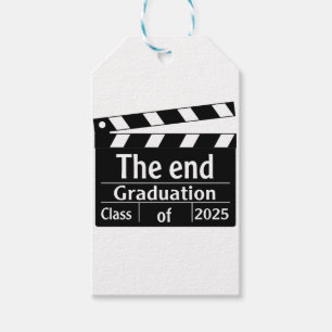 Etiqueta Para Presente O Formando de Graduação Final do Cinema de 2025