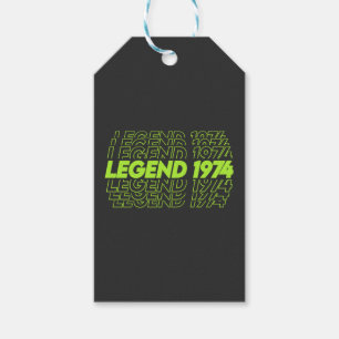 Etiqueta Para Presente O Nascimento Das Legendas 1974
