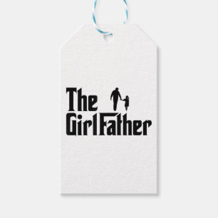 Etiqueta Para Presente O Pai da Menina Pai de Meninas Pai Engraçado Filha