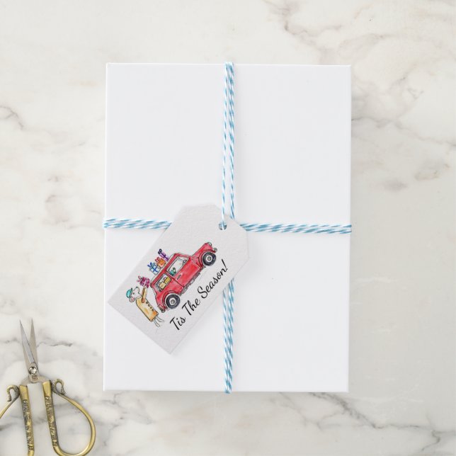 Etiqueta Para Presente O Presente Perfeito (Com cordão)