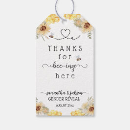 Etiqueta Para Presente O que é que o bebê nasce girassol Revolução de Gên