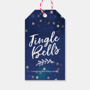 Etiqueta Para Presente O tinir Bels personalizou Tag do presente do Natal