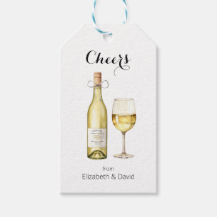 Etiqueta Para Presente O Vinho Branco Alegra-te