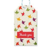 Obrigado A Cair Folhas Padrão Autumn Leaf Red