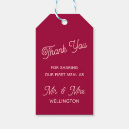 Etiqueta Para Presente Obrigado A Partilhar O Nosso Primeiro Casamento Ro