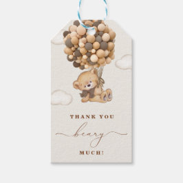 Etiqueta Para Presente Obrigado Beary Much Gift Tags