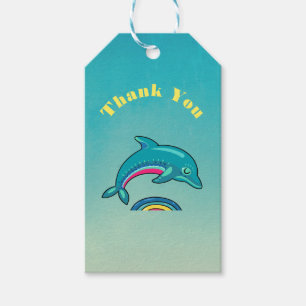 Etiqueta Para Presente Obrigado com o feliz boato