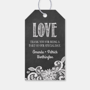 Etiqueta Para Presente Obrigado do favor do casamento do laço do quadro