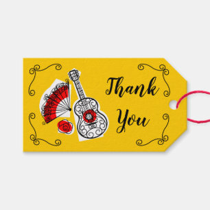 Etiqueta Para Presente Obrigado espanhol dos cantos das lembranças você