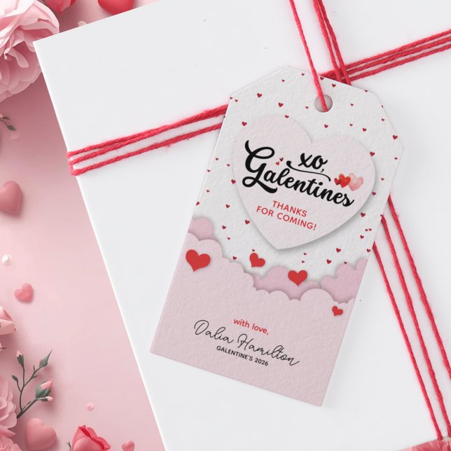 Etiqueta Para Presente Obrigado Galentine's (Criador carregado)