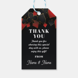 Etiqueta Para Presente Obrigado Tag Favor Tags Las Vegas Casino Party